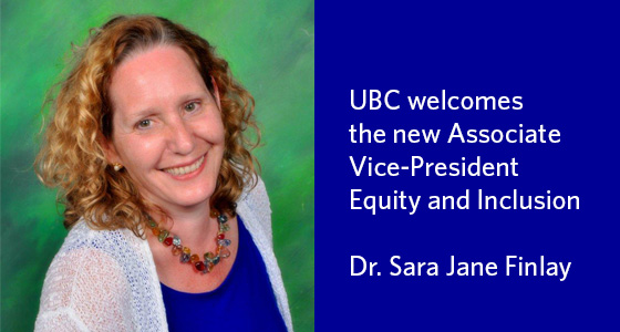 Ubc Appoints New Associate Vice President Equity And Inclusion Ubc