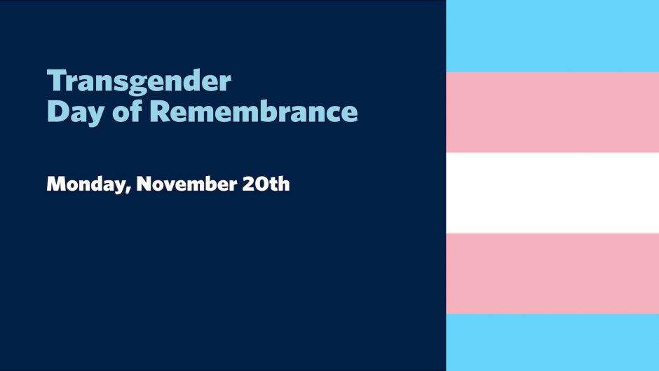 Transgender Day of Remembrance UBC Equity & Inclusion Office