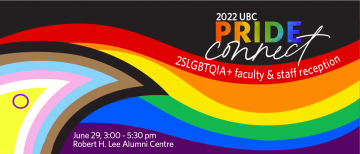 (Re)connect at the UBC Pride Connect: 2SLGBTQIA+ faculty & staff reception